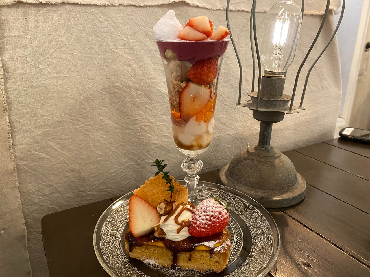 千葉市花見川区 カフェテントの1月限定パフェとバーガーの驚く美味しさ 味の化学反応が楽しめる 号外net 千葉市稲毛区 花見川区 美浜区